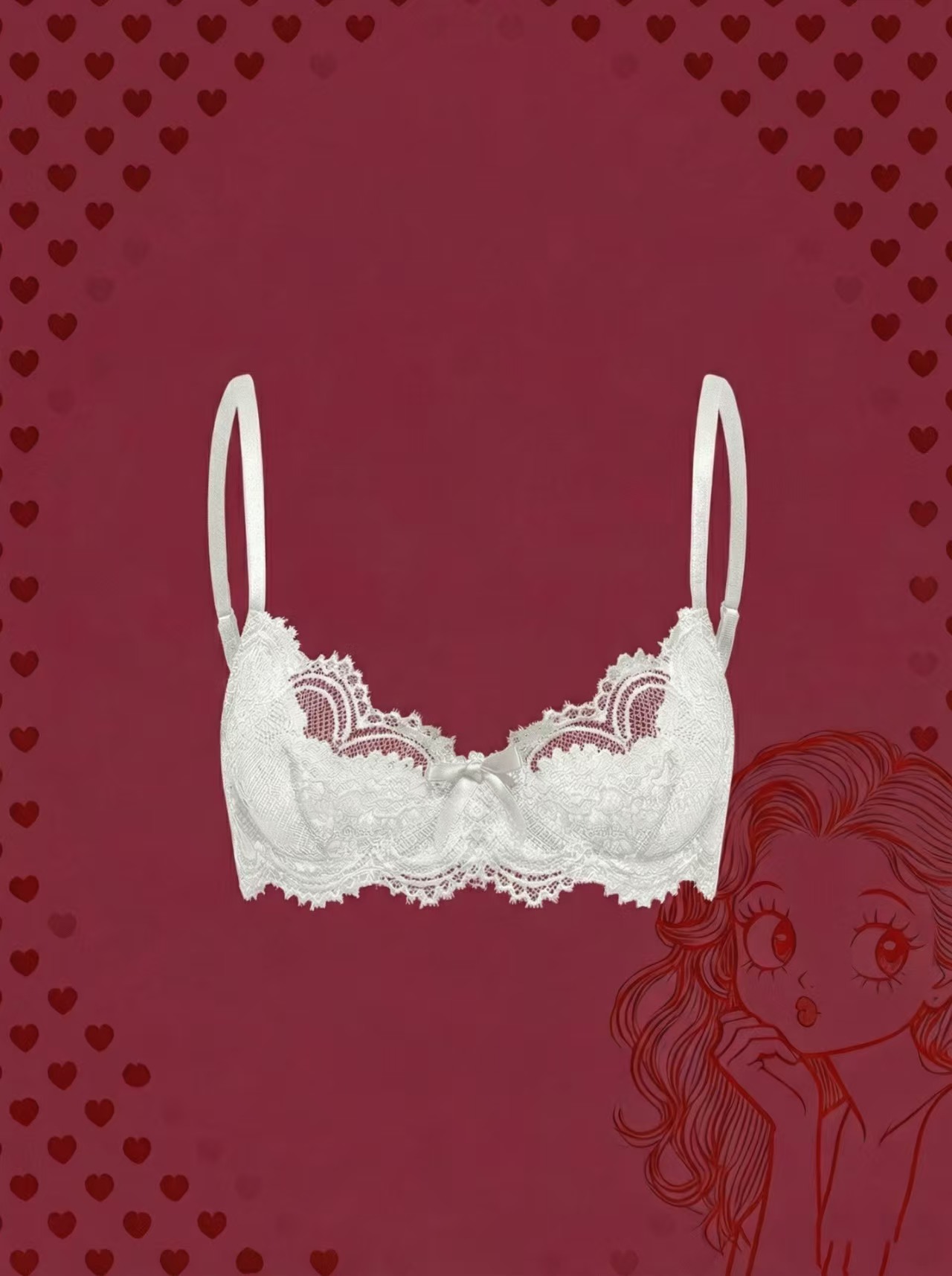 plus size women's bra sexy lac - Minimizer Bra Women ulasan dan harga