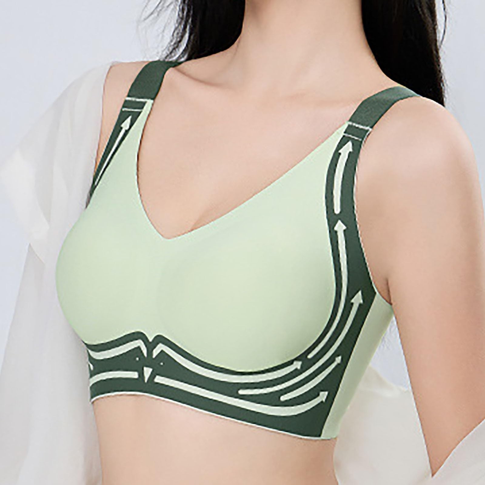 Women Seamless Bras Plus Size  - Sleep Bra Bralette ulasan dan harga