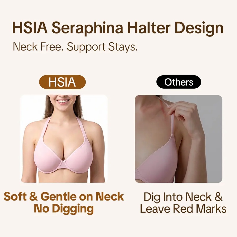 HSIA Seraphina 5-Way Multiway  - Sheer Mesh Bra ulasan dan harga