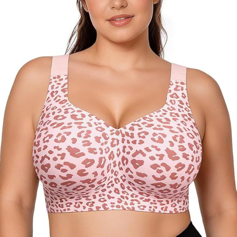 Leopard Jelly Bras No Underwir - Minimizer Bra Women ulasan dan harga