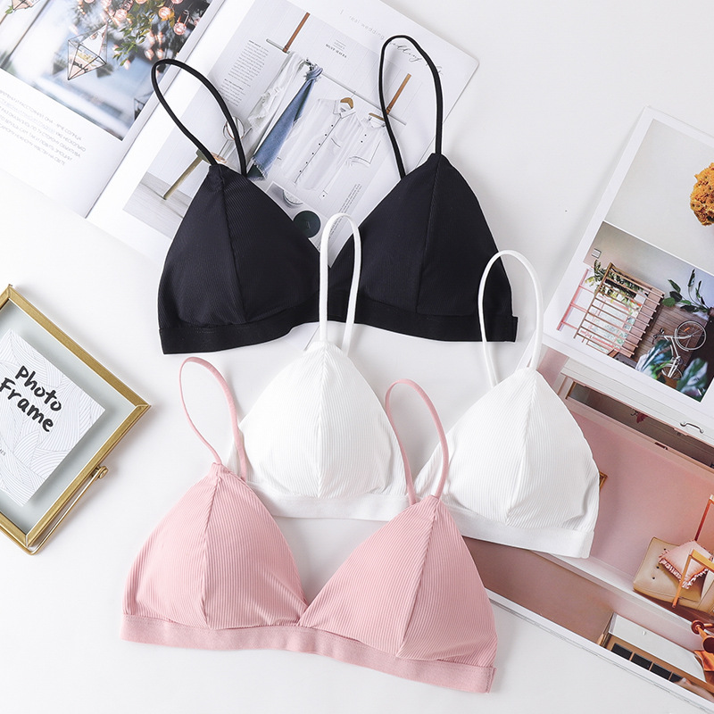 3D Sexy Lingerie Seamless Spor - Lace Bralette Set ulasan dan harga