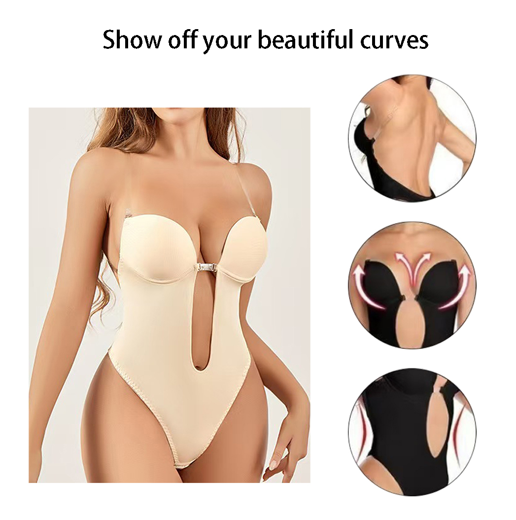 Anti Slip Glue Backless Body S - Plunge Bra Push Up ulasan dan harga